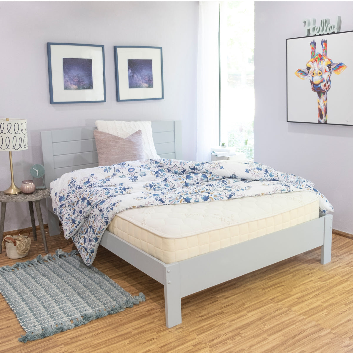 Naturepedic Organic VERSE Kids Mattress - Melon Bellies