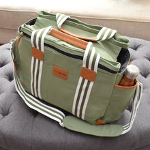 Load image into Gallery viewer, Baby K&#39;tan® &quot;The Weekender Diaper Bag&quot; - Melon Bellies