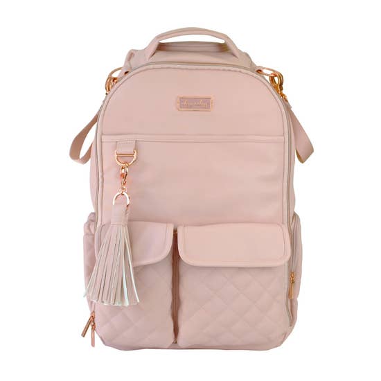 Itzy Ritzy® Boss Diaper Bag Backpack - Blush Crush - Melon Bellies