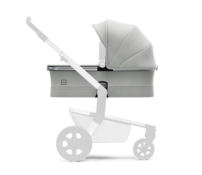 Joolz Hub Stroller with Bassinet in Stunning Silver - Melon Bellies