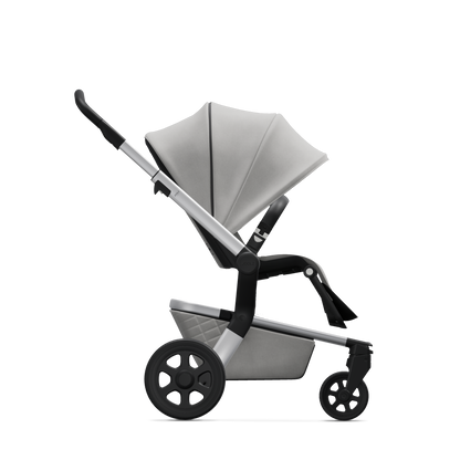 Joolz Hub Stroller with Bassinet in Stunning Silver - Melon Bellies