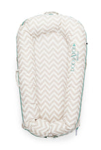 Load image into Gallery viewer, DockATot® Deluxe+ Dock - Silver Lining (chevron) - Melon Bellies